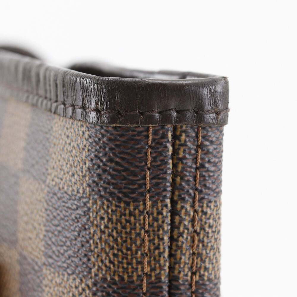 LOUIS VUITTON Brown Damier Canvas Neverfull MM Tote Bag - Picture 15 of 16